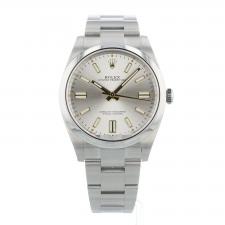Gents Rolex Oyster Perpetual 41 124300 Steel case with Silver dial