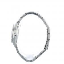 Ladies Omega Seamaster 21230286101001 Steel case with Black Wave dial