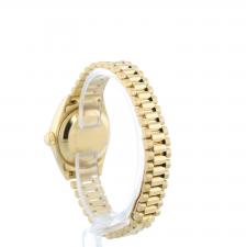 Ladies Rolex DateJust 69178 18ct Yellow Gold case with Gilt Diamond dial