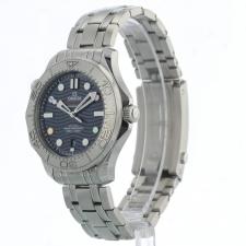 Gents Omega Seamaster Beijing 2022 52230422003001 Steel case with Blue Wave dial