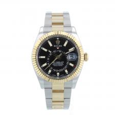 Gents Rolex Sky Dweller 326933 18ct Yellow Gold   Stainless Steel case with Black dial