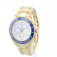 Gents Rolex Yacht-Master II 116688 18ct Yellow Gold case with White dial