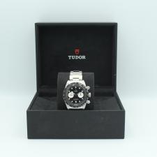 Gents Tudor Black Bay Chrono 79360 Steel case with Black dial