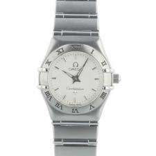 Ladies Omega Constellation 15623000 Steel case with Silver dial