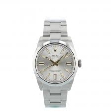 Gents Rolex Oyster Perpetual 41 134300 Steel case with Silver dial