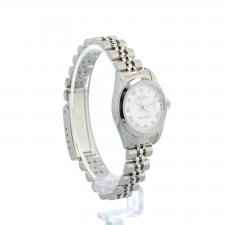 Ladies Rolex DateJust 79160 Steel case with White dial