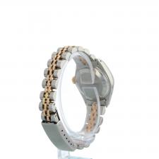 Ladies Rolex Oyster Perpetual Date 6917 18ct Rose Gold   Stainless Steel case with Champagne dial