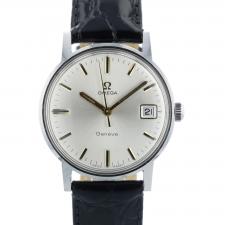 Gents Omega Geneve  Steel case with Silver dial