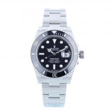 Gents Rolex Submariner Date 126610LN Steel case with Black dial