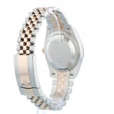 Gents Rolex DateJust 36 126231 18ct Rose Gold Stainless Steel case with Chocolate dial