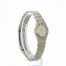 Ladies Omega Constellation 1262.30.00 18ct Yellow Gold   Stainless Steel case with Cream dial
