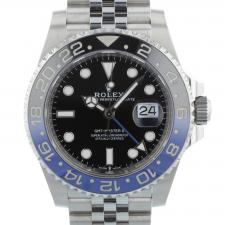 Gents Rolex GMT Master II 126710BLNR Stainless Steel case with Black dial