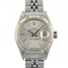Ladies Rolex DateJust 79174 Steel case with Silver dial