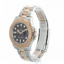 Gents Rolex Yacht-Master 40 126621 18ct Rose Gold   Stainless Steel case with Black dial
