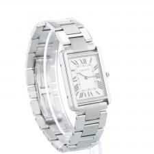 Gents Cartier Tank Solo 3169 Steel case with Silver dial