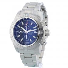 Gents Breitling Super Avenger A13375 Steel case with Black dial