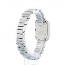 Ladies Cartier Tank Anglaise 3485 Steel case with Silver dial
