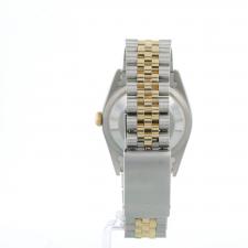Gents Rolex Datejust 16233 18ct Yellow Gold   Stainless Steel case with Champagne Diamond Set dial