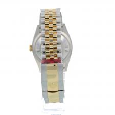 Gents Rolex Datejust 36 126233 18ct Yellow Gold   Stainless Steel case with Black Diamond Set  dial
