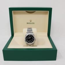 Gents Rolex Explorer 124270 Steel case with Black dial