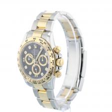 Gents Rolex Daytona 116503 18ct Yellow Gold   Stainless Steel case with Black Diamond dial