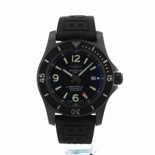 Gents Breitling Superocean Automatic 46 Black Steel M17368B71B1S1 Black Steel case with Black dial