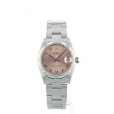 Ladies Rolex DateJust 31 78240 Steel case with Pink dial