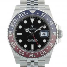 Gents Rolex GMT Master II 126710BLRO Steel case with Black dial