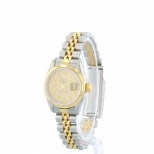 Ladies Rolex Datejust 18ct Yellow Gold Stainless Steel case with Gilt dial