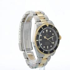 Gents Rolex Submariner Date 16613 18ct Yellow Gold   Stainless Steel case with Black dial