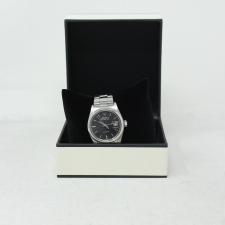 Gents Rolex Air King date 5700 Steel case with Black dial
