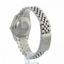 Gents Rolex Datejust 16234 Stainless Steel case with Black Diamond Set dial
