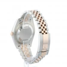 Gents Rolex Datejust 41 126331 18ct Rose Gold Stainless Steel case with Wimbledon dial