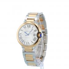 Ladies Cartier Ballon Bleu W2BB0033 18ct Rose Gold Stainless Steel case with Silver dial