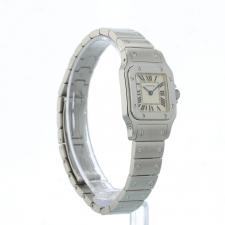 Ladies Cartier Santos 1565 Steel case with White dial