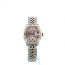 Ladies Rolex DateJust 28 279171 18ct Yellow Gold   Stainless Steel case with Pink dial