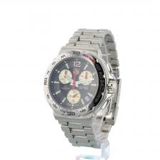 Gents Tag Heuer Indy 500 CAC111B-0 Steel case with Black dial
