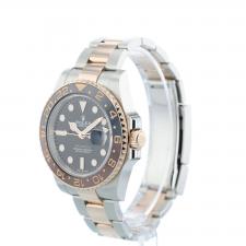 Gents Rolex GMT Master II 126711CHNR 18ct Rose Gold   Stainless Steel case with Black dial