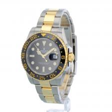 Gents Rolex GMT Master II 116713LN 18ct Yellow Gold   Stainless Steel case with Black dial