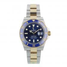 Gents Rolex Submariner Date 126613LB 18ct Yellow Gold Stainless Steel case with Blue dial