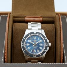 Gents Breitling Super Ocean A17392 Steel case with Blue dial