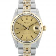 Gents Rolex Datejust 68273 18ct Yellow Gold   Stainless Steel case with Gilt dial