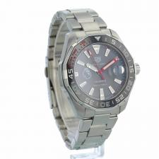 Gents Tag Heuer Aquaracer WAY201D Steel case with Black dial