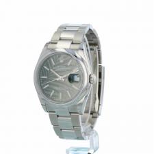 Gents Rolex Datejust 36 126200 Steel case with Green dial