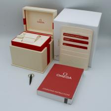 Ladies Omega DeVille 43410342005001 Stainless Steel case with White Mother of Pearl dial