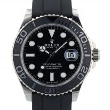 Gents Rolex Yacht-Master 42 226659 18ct White Gold case with Black dial