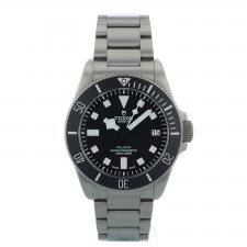 Gents Tudor Pelagos 2543C1A7NU Titanium case with Black dial