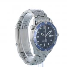 Gents Omega Seamaster 300 25418000 Steel case with Blue Wave dial