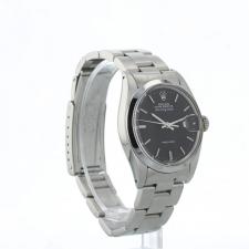 Gents Rolex Air King date 5700 Steel case with Black dial