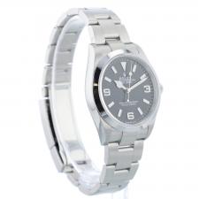 Gents Rolex Explorer 124270 Stainless Steel case with Black dial